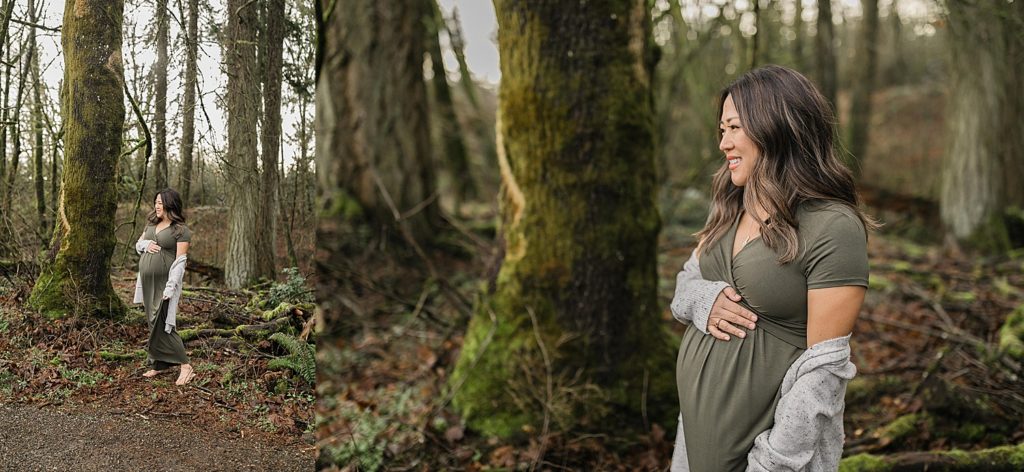 Maternity photos in Oregon by Amanda Meg Photography